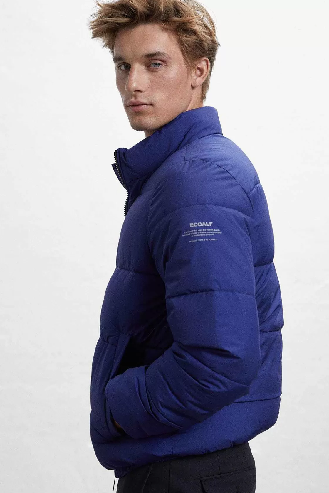 Herren ECOALF Blaue Dablam-Jacke