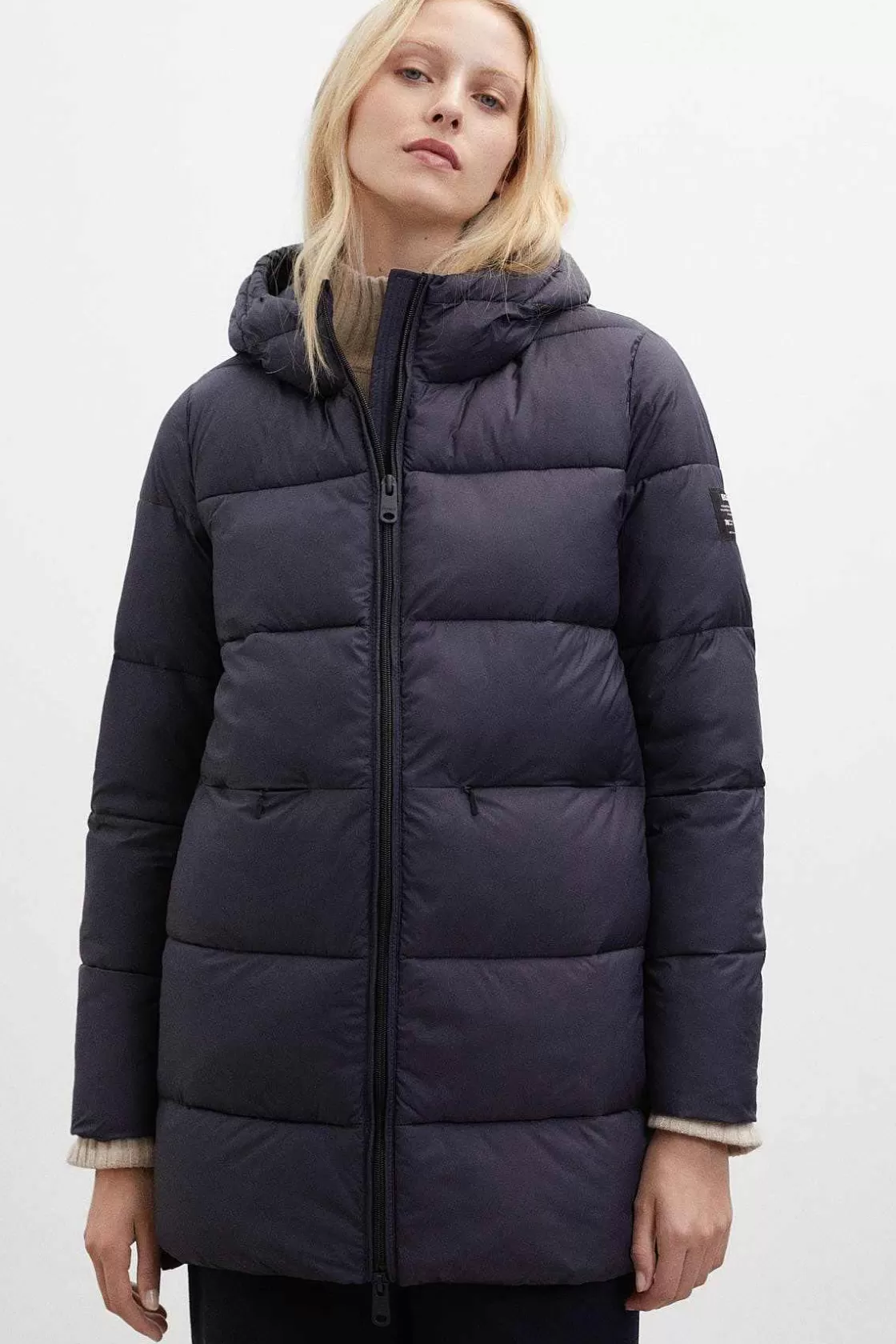 Damen ECOALF Blauer Marangu-Mäntel