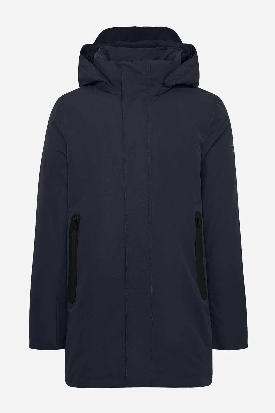 Herren ECOALF Blauer Parko-Mäntel