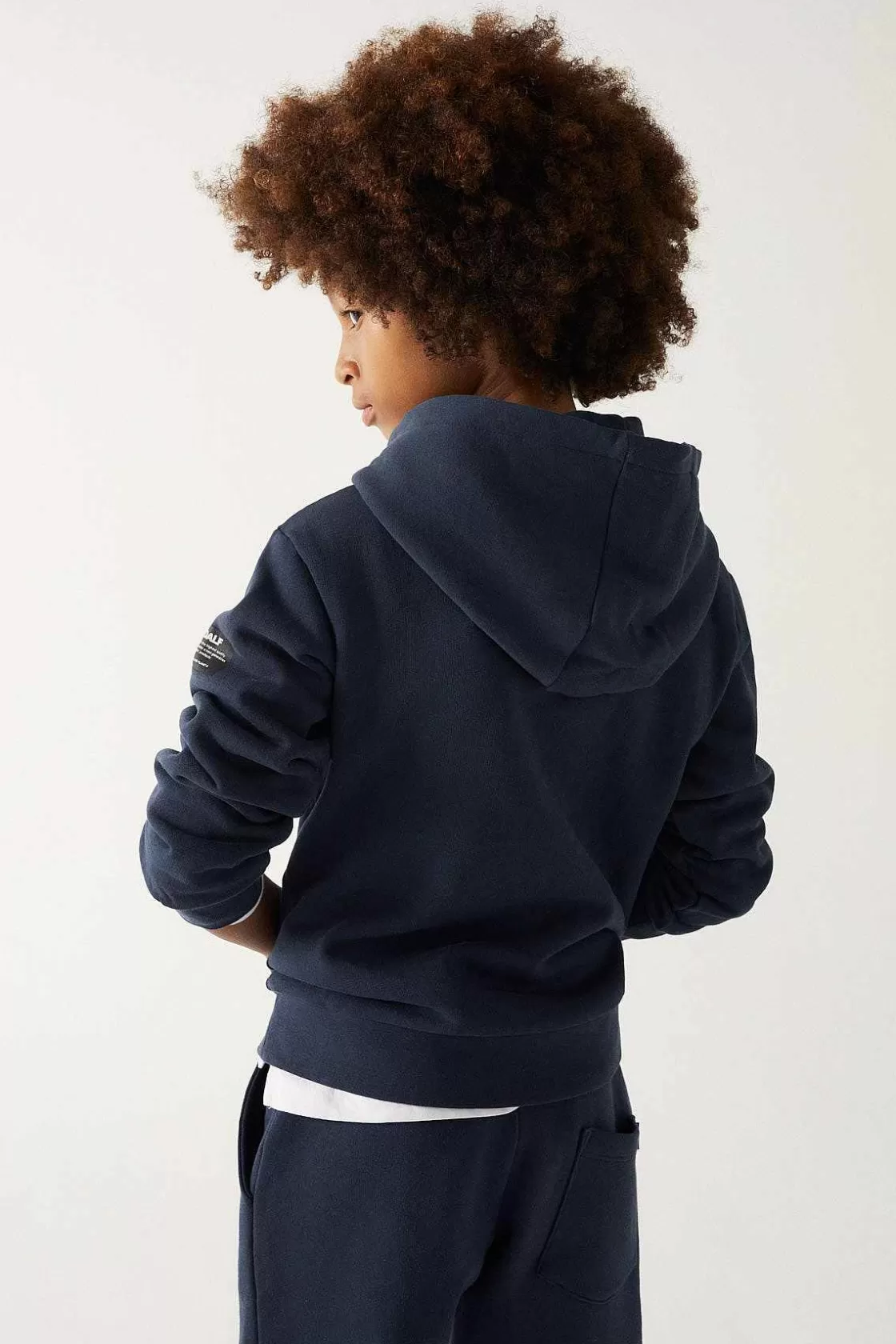 Kinder ECOALF Blaues Karamell-Sweatshirt