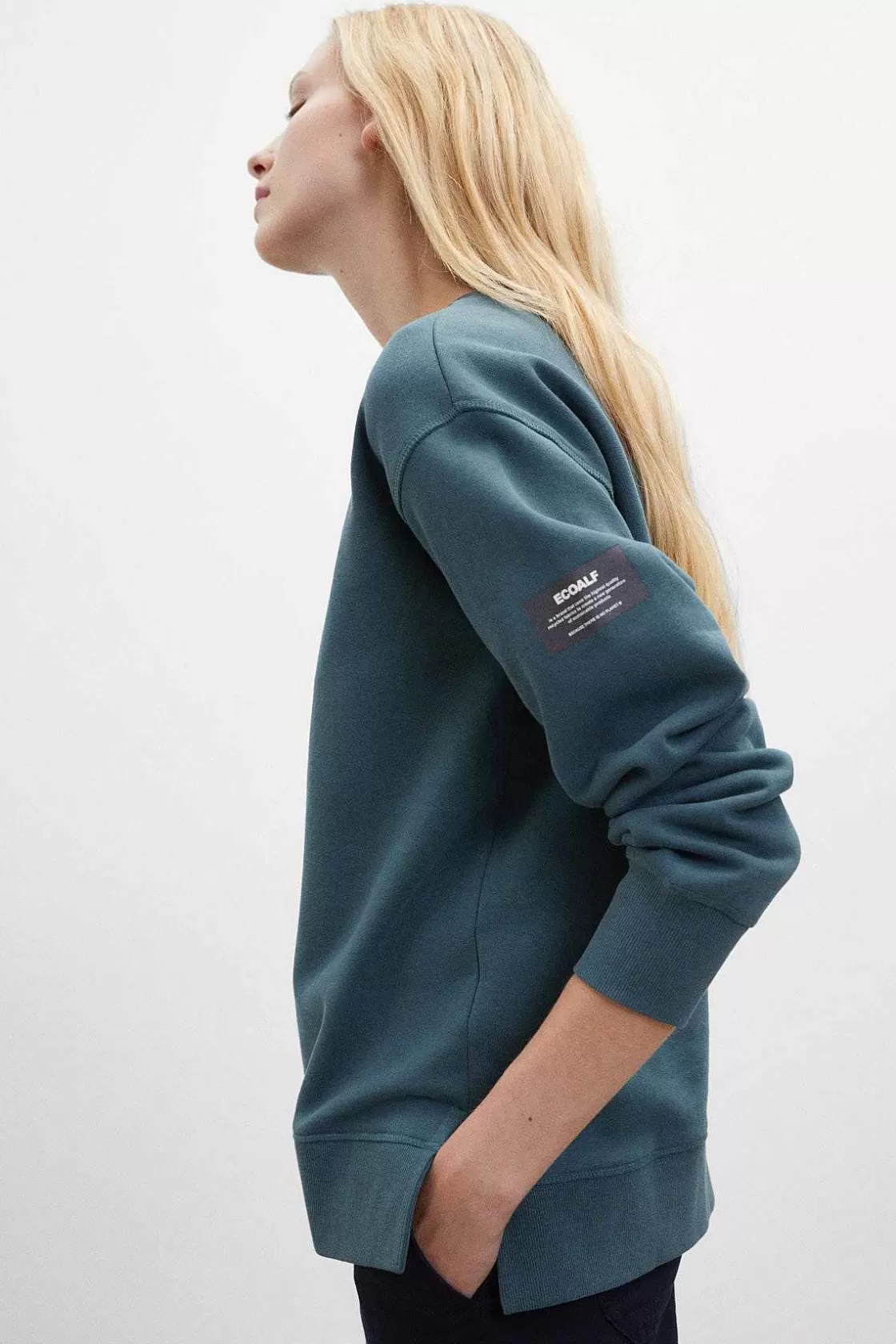 Damen ECOALF Grunes Galway-Sweatshirt