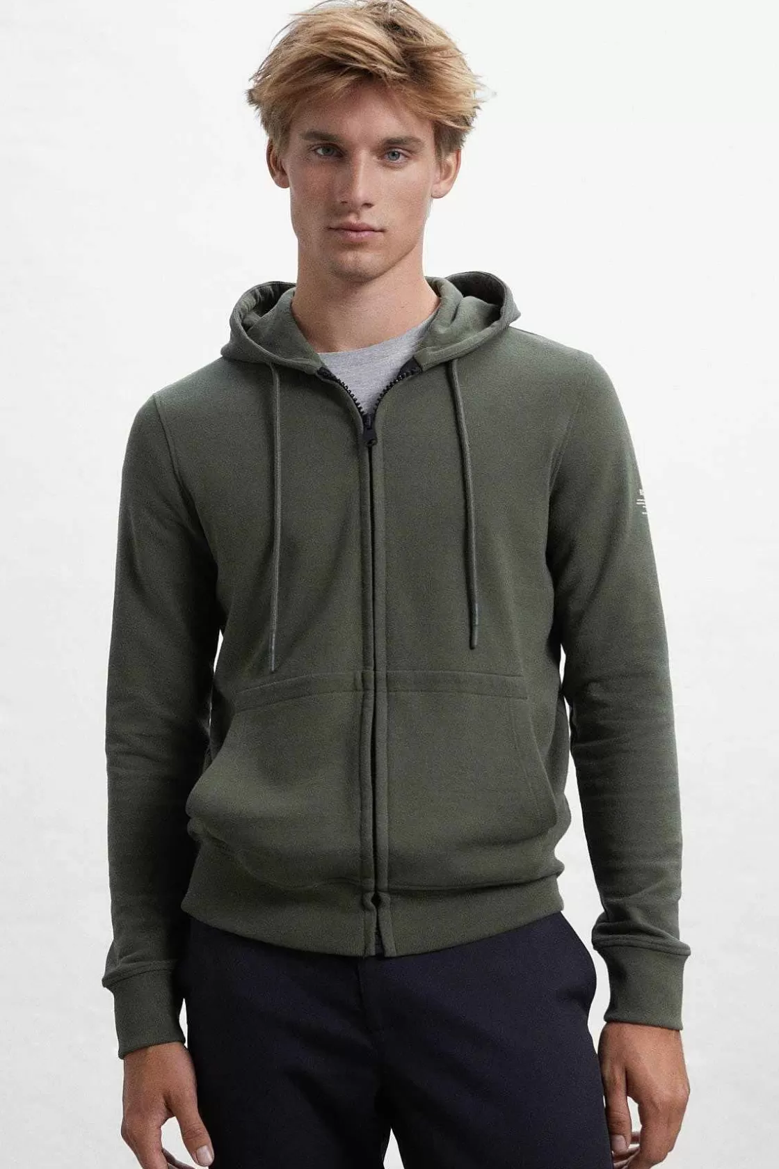 Herren ECOALF Grunes Rena-Sweatshirt