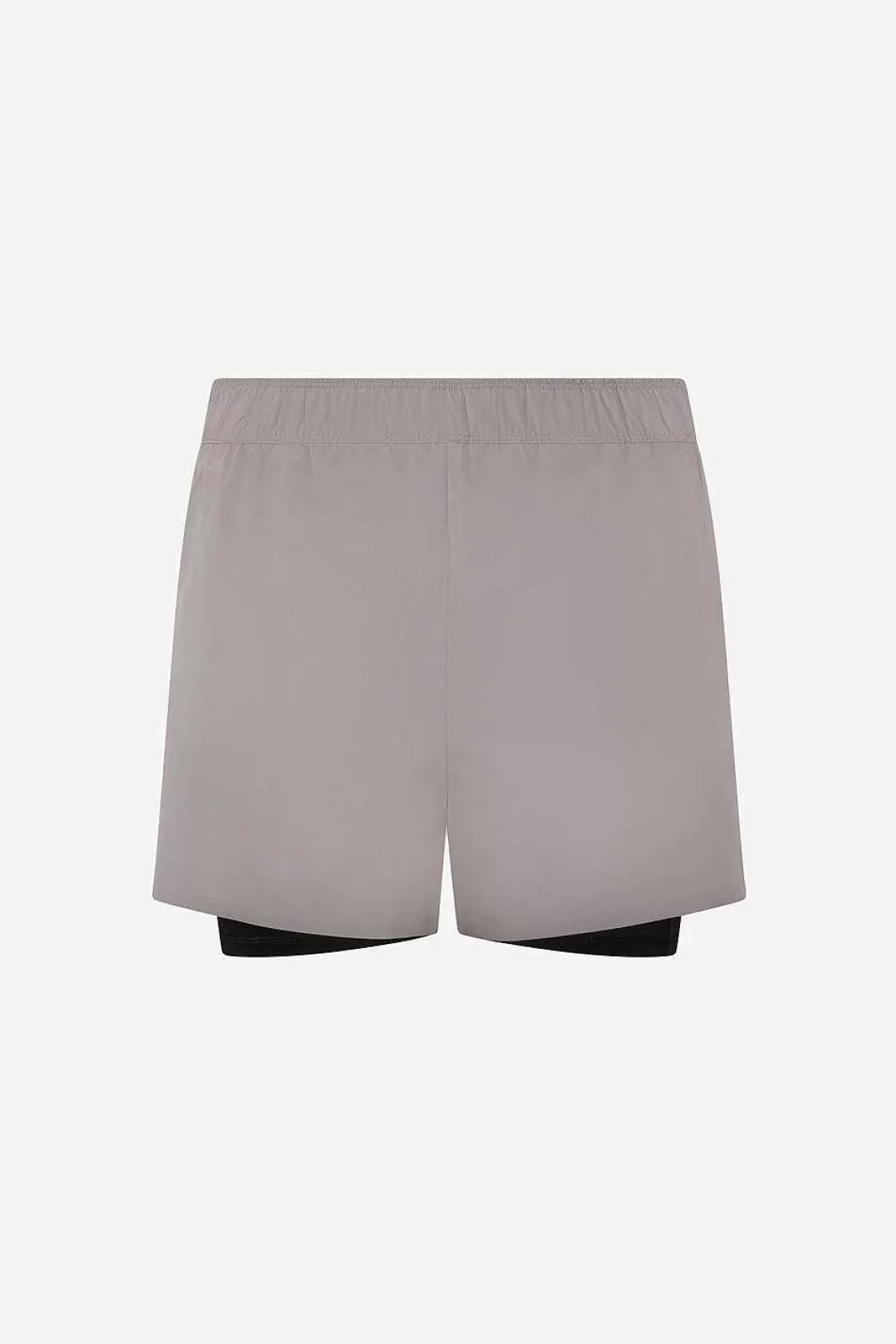 Damen ECOALF New York Race Shorts Grau