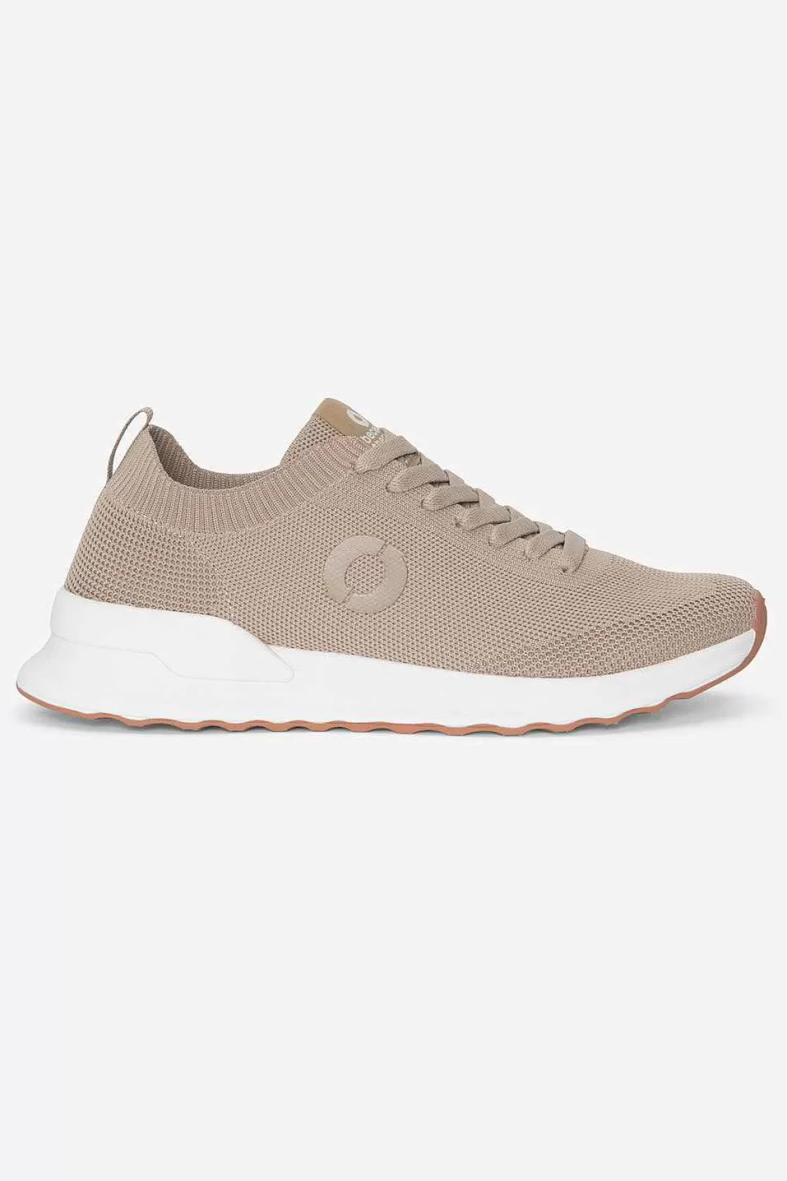 Damen ECOALF Prince-Strick-Sneaker In Beige