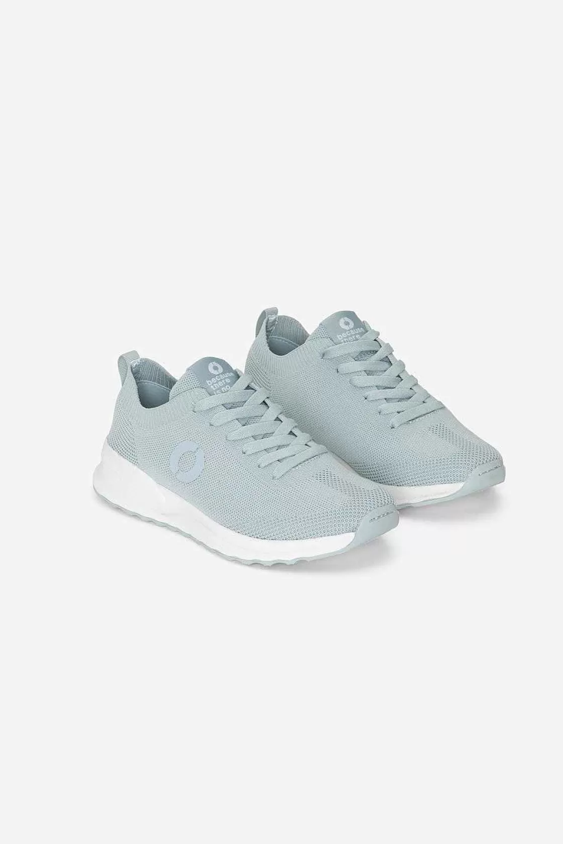 Damen ECOALF Prince-Strick-Sneaker In Blau