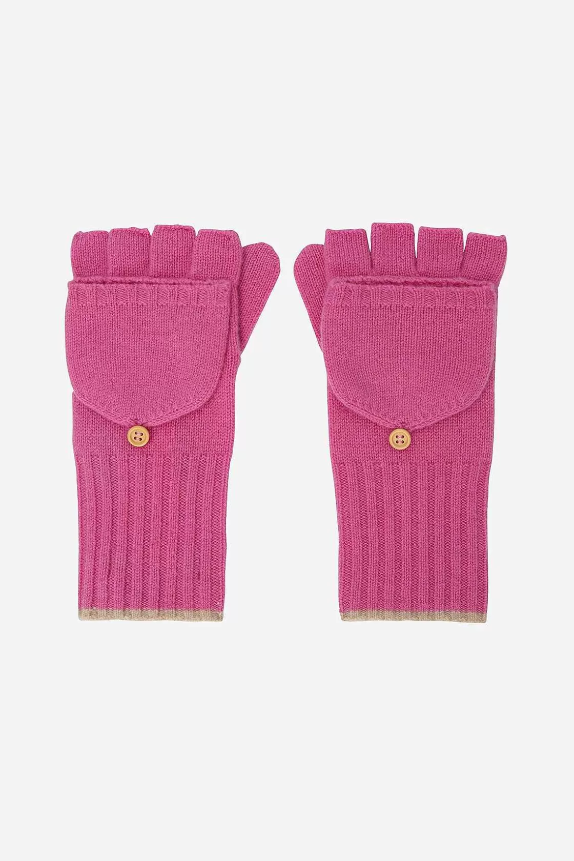 Damen ECOALF Rosa Wollhandschuhe