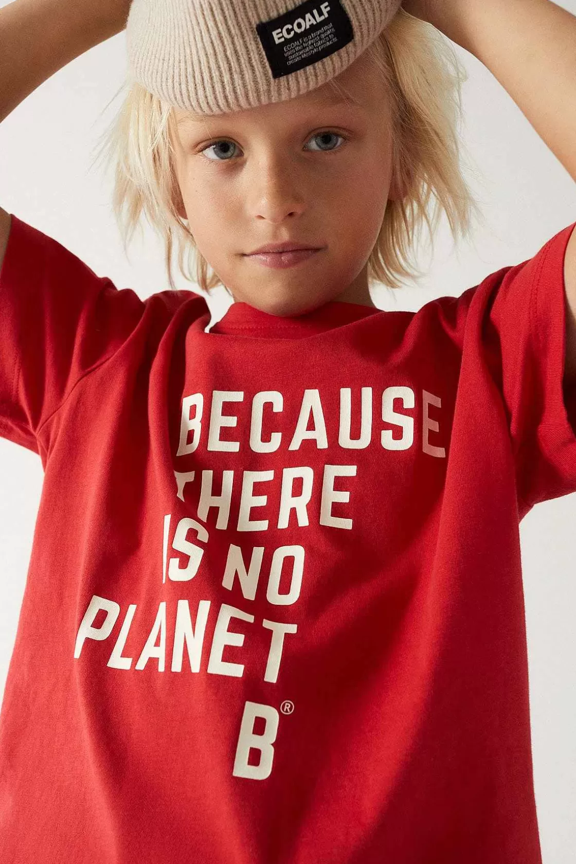 Kinder ECOALF Rot Weil T-Shirt