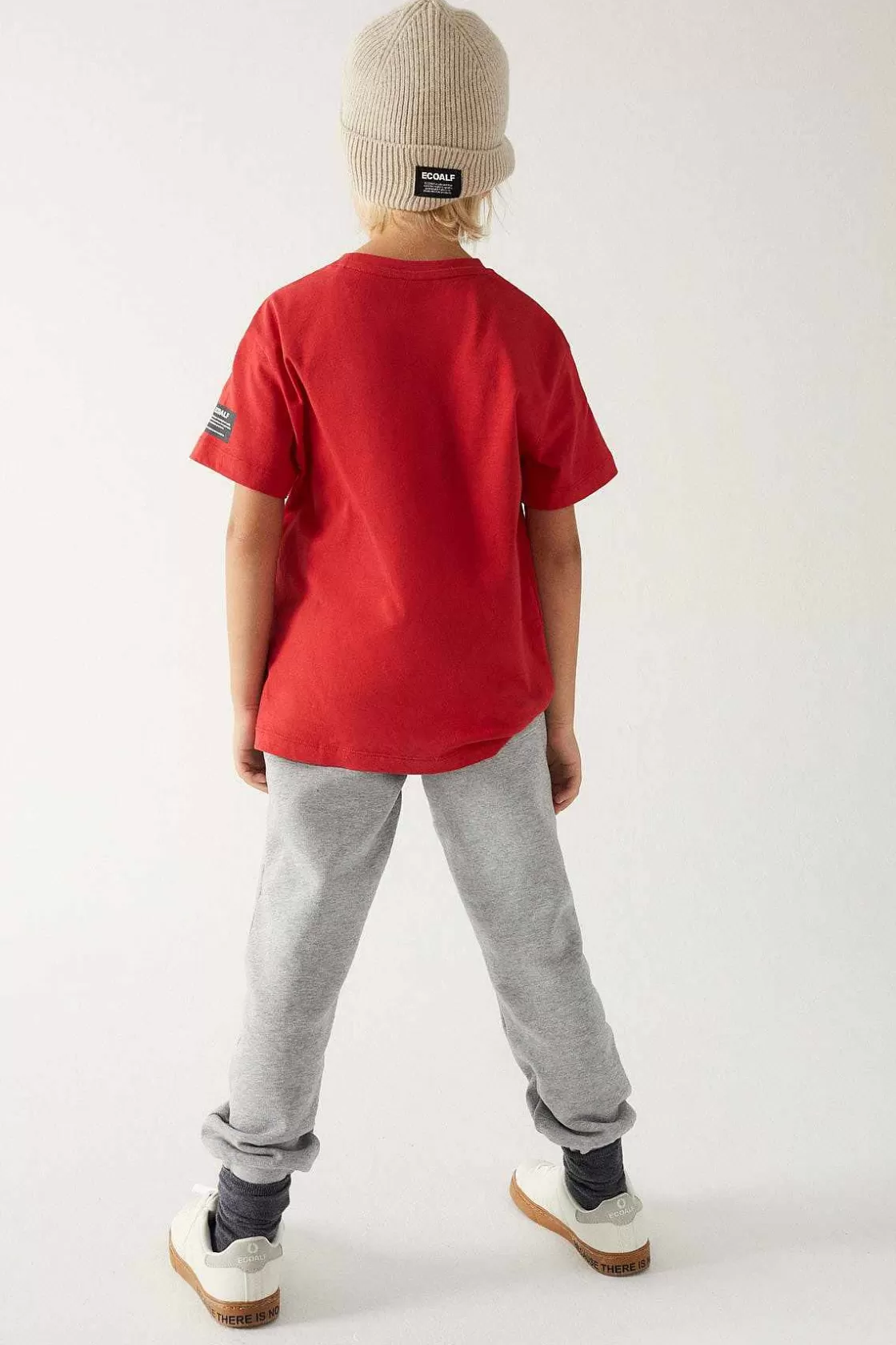 Kinder ECOALF Rot Weil T-Shirt