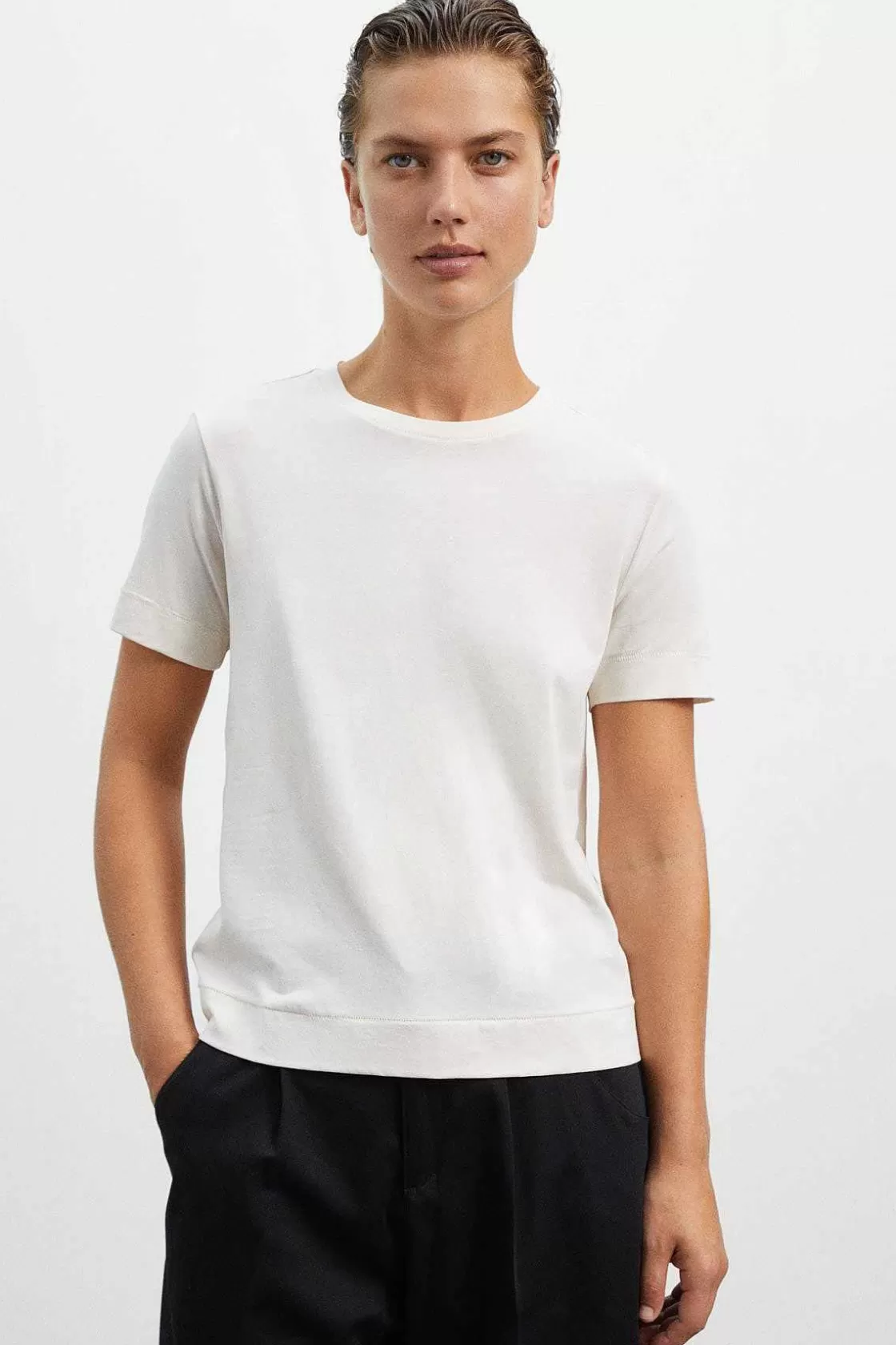 Damen ECOALF Weises Alayor-T-Shirt